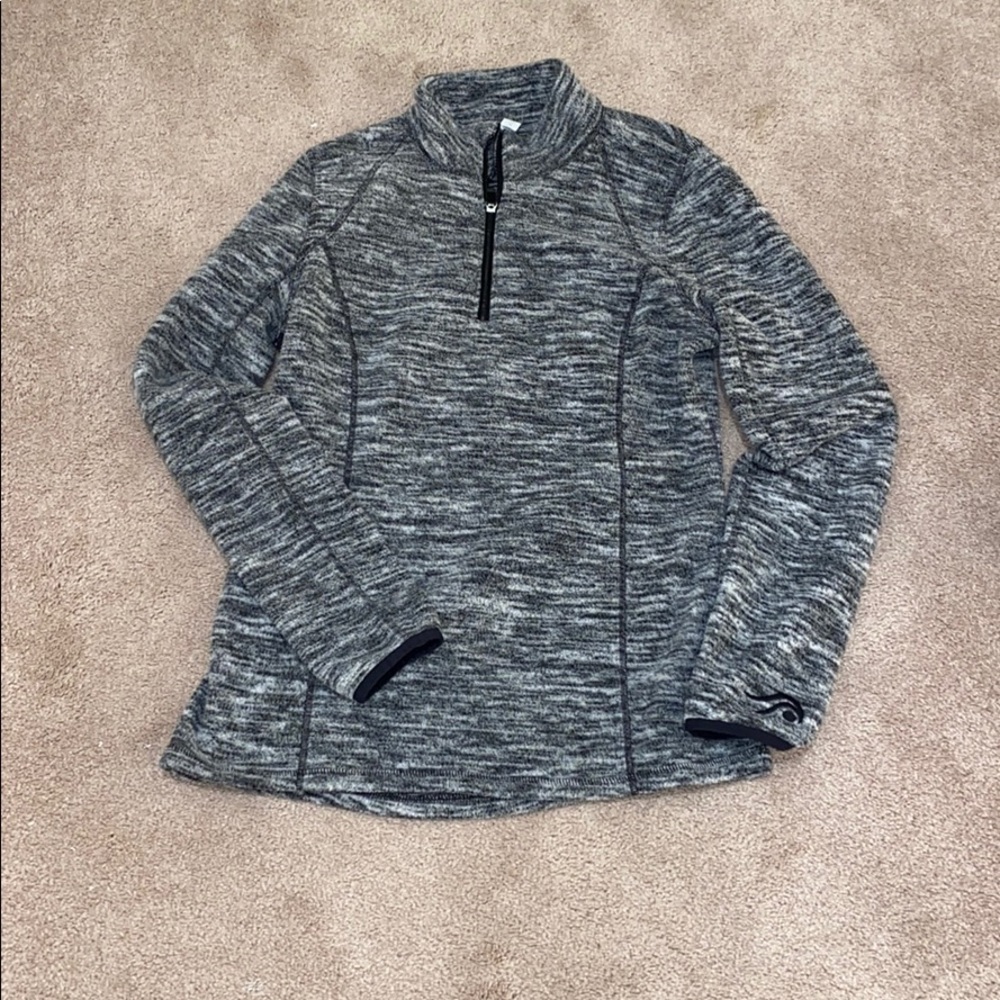 Women’s black & grey fleece